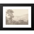 thumbnail image 2 of John White Abbott 14x11 Black Modern Framed Museum Art Print Titled - View from a Wood, Overlooking the River and Hills at Teignmouth, Devon (1810), 2 of 5