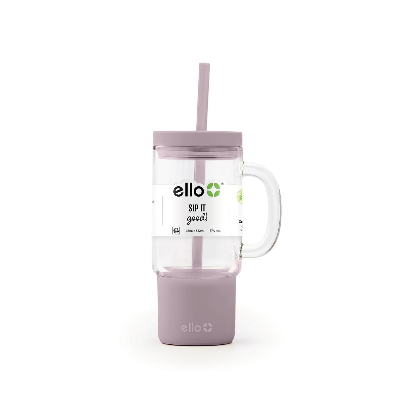 Ello Nova 18oz Glass Tumbler - Walmart.com