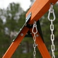 thumbnail image 6 of Gorilla Playsets 01-1104 Basic Wooden Swing Set with Two Swings and a Trapeze, Wood, 6 of 6
