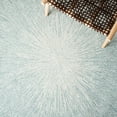 thumbnail image 6 of Safavieh Micro-Loop Carbrey Sunburst Area Rug, Aqua, 6' x 9', 6 of 11