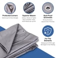thumbnail image 3 of Tarp Kotap TRS-1010, resistente al agua, 10 x 10 pies, color plateado, 3 of 9