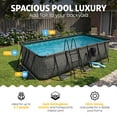 thumbnail image 3 of Funsicle 13 Ft Oasis Designer Lap Above Ground Pool with Pump, Rectangular Frame, 3 of 7