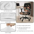 thumbnail image 4 of ZUXONGSY Mushroom Moon Office Chair Cover 2 Pack Stretch Rotating Chair Slipcover Furniture Protector Standard Size Chair Protector Suitable for Computer Chairs Office Chairs, 4 of 7