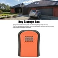 thumbnail image 4 of Combination Lock Box Key Lock Box Combination Lock Box Wall Mounted Waterproof Lock Box Inside And Outside Key Storage Box Combination Padlocks, 4 of 7