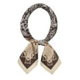thumbnail image 2 of RIIQIICHY 27.5 Inch Women Head Scarf Like Silk Satin Hair Scarf for Women Sleeping Square Designer Bandana Scarf for Hair Wrapping at Night, 2 of 7