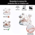 thumbnail image 6 of Nkmbld Christmas Tree Ornaments Home Decor Acrylic Snowhouse Chain Pendant for Balcony Tree Walls Windows Doors Home Party Garden, 6 of 8