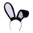 thumbnail image 1 of Diadema Sunnimix Orejas de conejo negro Sombreros de cosplay, 1 of 8