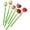 Multicolor, variant on Jiibva 5Pcs Artificial Rose Gel Pen, Rose Ballpoint Pen, Flower Gel Ink Pen Fun Pens Writing Pen Rose Shaped Ballpoint Pens For Office, Teachers Day
