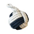 thumbnail image 4 of Tope de puerta decorativo Macarena con nudo de Cuerda estilo náutico 15 cm Beige Azul Oscuro, 4 of 7
