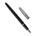 thumbnail image 3 of Pluma estilográfica de lujo Jinhao 51 para hombre, 0,5 mm, punta extrafina, caligrafía, negocios, madera de melocotón B, 3 of 5