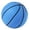 Blue - One Size, variant on Junepar Mini Basketball Squishy Toy High Elasticity Squeeze Stress Ball Rubber Sensory Fidget Toy for Anxiety Relief & Focus – Autism Awareness Day Friendly