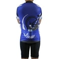thumbnail image 5 of Men's Cool Plus Sublimated Print Race Cut Short-Sleeve Biking Cycling Jersey, 5 of 8