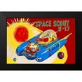 thumbnail image 2 of Retrorocket 14x11 Black Modern Framed Museum Art Print Titled - Space Scout S-17, 2 of 5