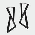 thumbnail image 4 of Home Soft Things Z Shape Table Leg 2 Pcs with Screws - 24'', 4 of 7