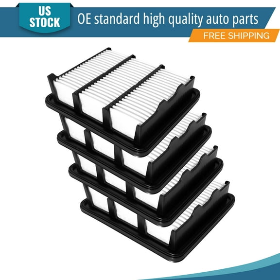 YXPCARS 4PCS Front Engine Air Filter for Honda Accord 2018 2019 2020-2022 Jeep Wagoneer 2023-2024, New Air Filter Replacement (CA12290)