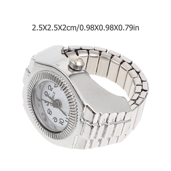 Women's Digital Quartz Finger Watch with Clear Numerals, Stylish and Comfortable Ladies Watch for Daily Wear and Casual Use