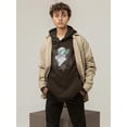 thumbnail image 2 of Abstract Woman Statue Techno Hoodie Men -Image by Shutterstock, Male Small, 2 of 4