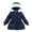 Blue, variant on Krdevn Toddler Jackets Winter Outerwear Coat for Baby Girl Sweater Clothes,18-24 Months