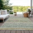 thumbnail image 6 of Addison Rugs Chantille Indoor/Outdoor Transitional Stripes Beige Washable Rectangle Rug, 5' x 7'6", 6 of 6