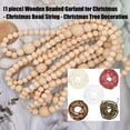 thumbnail image 2 of Versatile Wooden Christmas Garlands For Tree Decorations Indoor Holiday Party Decoration Creative Crafting Activity Supplies, 2 of 9