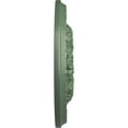 thumbnail image 4 of Ekena Millwork 18"OD x 3 1/2"ID x 2 1/2"P Granada Ceiling Medallion (Fits Canopies up to 6 5/8"), Hand-Painted Athenian Green, 4 of 5