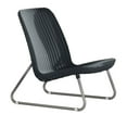 thumbnail image 3 of Keter Rio Resin 3-Piece Conversation Set, All-Weather Plastic Patio Lounge Furniture, Gray, 3 of 4