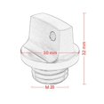 thumbnail image 4 of Motorcycle Oil Filler Cap,Cnc Oil Filler Cap,Motorcycle Fuel Tank Decoration Cover,Motorcycle Accessories Blue, 4 of 5