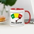 thumbnail image 3 of CafePress - Ball Buster Mug - 11 oz Ceramic Mug - Novelty Coffee Tea Cup, 3 of 4