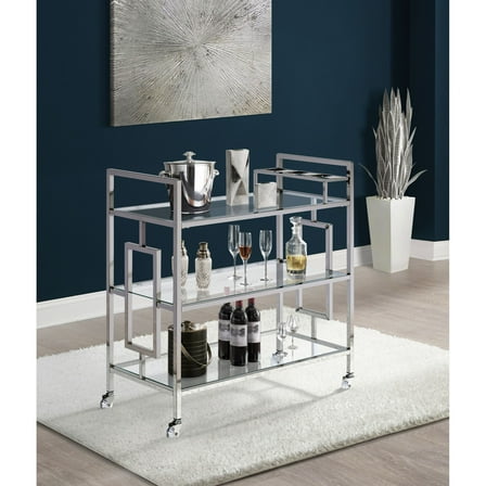 Picket House Furnishings Harper Serving Bar Cart