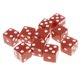 thumbnail image 1 of Dados de juego de mesa 10pcs 10x plástico 6 caras D6 y Dragon RPG Roleplay , café café Magideal Dados de juego de mesa 10pcs, 1 of 7