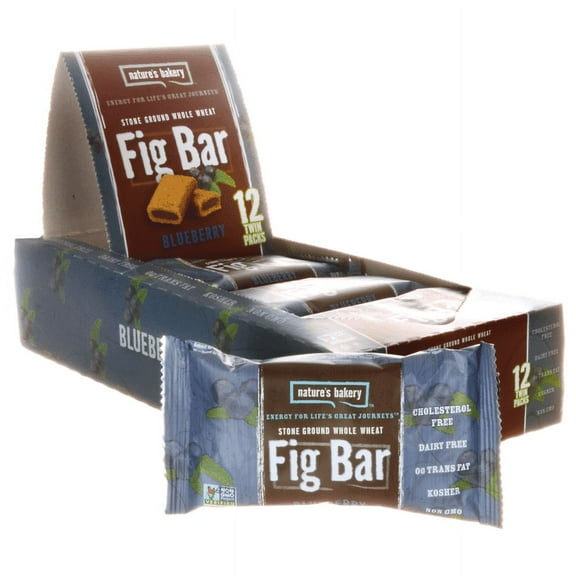 Nature's Bakery 100% Natural Blueberry Fig Snack Bar, 2 oz.