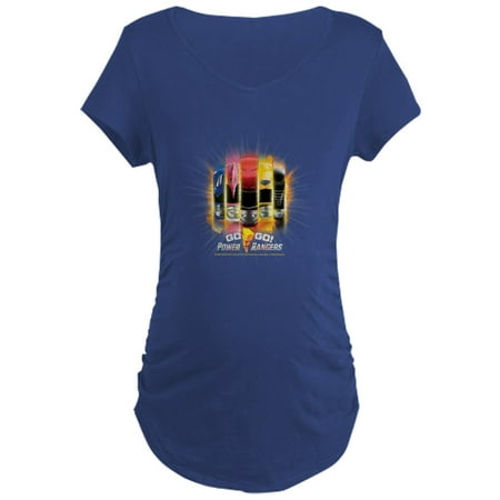 

CafePress - Go Go Power Rangers! Women s Maternity T Shirt - Maternity Dark T-Shirt