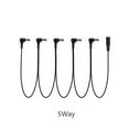 thumbnail image 1 of Guitar Effects Pedal Daisy Chain 3/4/5/6/8 Way Power Cord Supply Splitter Cable, 1 of 5
