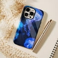 thumbnail image 6 of Bioluminescent Jellyfish Artistic Phone Case for Ocean Lovers Compatible with iPhone 11/12/13/14/15/16 (Pro Max/Plus), 6 of 9