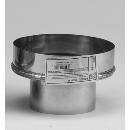 

Selkirk 243246 243246 Galvanized Steel Chimney Pipe Adapter