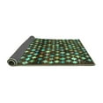 thumbnail image 2 of Ahgly Company Indoor Rectangle Abstract Turquoise Blue Contemporary Area Rugs, 4' x 6', 2 of 4