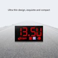 thumbnail image 3 of Reloj digital para motocicletas de 12 V, voltímetro, termómetro, accesorio para motocicletas, medidor electrónico 3 en 1, resistente al agua., 3 of 5