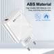 thumbnail image 4 of Cargadores De Teléfonos Móviles Carga de teléfono de 25 W AC100-240V Carga rápida USB para iPhone 14 Pro (Blanco UE), 4 of 5