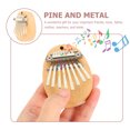 thumbnail image 3 of AURARMLET Wood Thumb Piano for Beginner Practice Sleek Design 1Set, 3 of 6