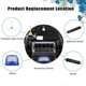 thumbnail image 3 of Replacement Parts Kit for 600 Series - Compatible Accessories for 595 610 614 620 630 650 660 665 S, 3 of 5