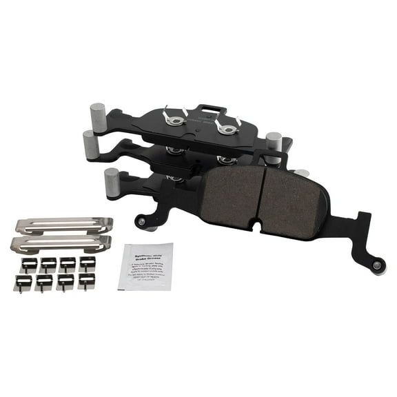 TRQ Front Ceramic Brake Pad Set for Audi A4 Quattro Allroad A5 Q5 BFA15076