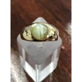 thumbnail image 1 of 8ct Chrysoberyl â€œCats Eyeâ€ Signet Ring - With Written Valuation, 1 of 1