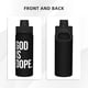 thumbnail image 3 of Botella de agua deportiva con aislamiento God is Dope de 18 oz, de acero inoxidable, novedosa, portátil, para viajes, gimnasios, deportes al aire libre., 3 of 5