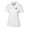 thumbnail image 2 of Women's Cutter & Buck White Arizona State Sun Devils CB DryTec Genre Textured Solid Polo, 2 of 3