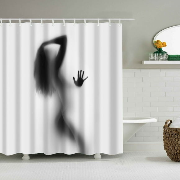 TIMIFIS Shower Curtain Various Patterns Shower Shower Curtain Bathroom Shower Curtain Digital Printing Polyester Shower Curtain Shower Curtain Liner