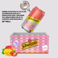 thumbnail image 2 of Schweppes Raspberry Lime Seltzer Water (12, 12oz cans) - Strawberry Mango Sparkling Seltzer Water (12, 12oz cans) - 24 Cans Total, 2 of 3