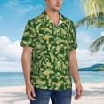 thumbnail image 3 of Honeii Crayfish Army Print Men’s Hawaiian Shirt,Classic Button-Down Short Sleeve Shirt, for Beach, Vacation, and Outdoor Activities,XX-Large, 3 of 7