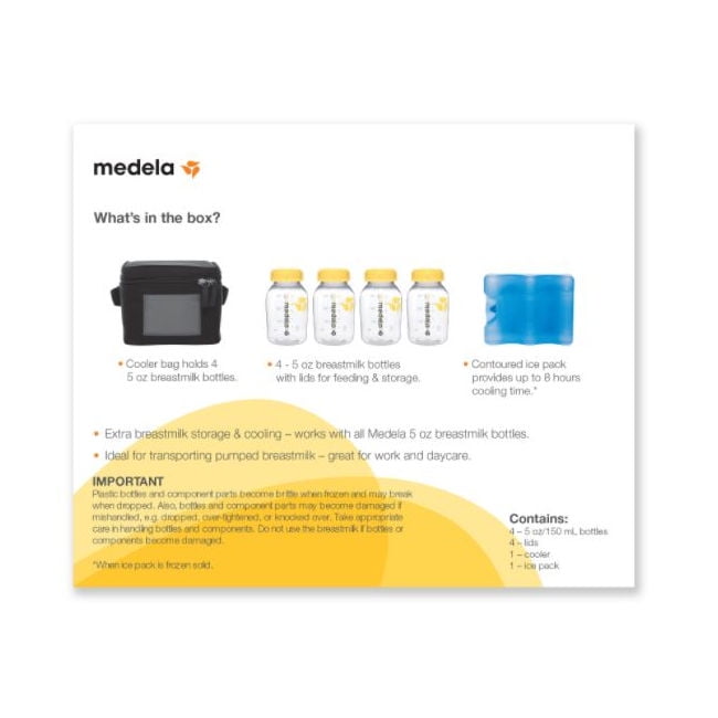 Medela Cooler Bag Sacoche isotherme allaitement - Sac de transport