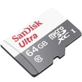 thumbnail image 4 of Memoria SanDisk Ultra MicroSDXC UHS-I U1 de 64 GB, Clase 10, incluye SanDisk SDSQUNR-064G-GN3MA, 4 of 6