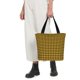 thumbnail image 5 of Easygdp Retro Yellow and Black Houndstooth Bolso de Hombro para Mujer, Bolso Bandolera y Cartera de Mano Elegante para Uso Diario, 5 of 6